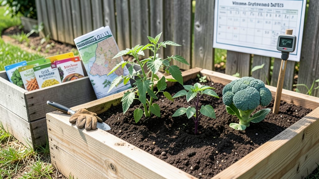 When to Plant a Vegetable Garden in Virginia: USDA Zone-Specific Start Dates for Zero-Frost Success