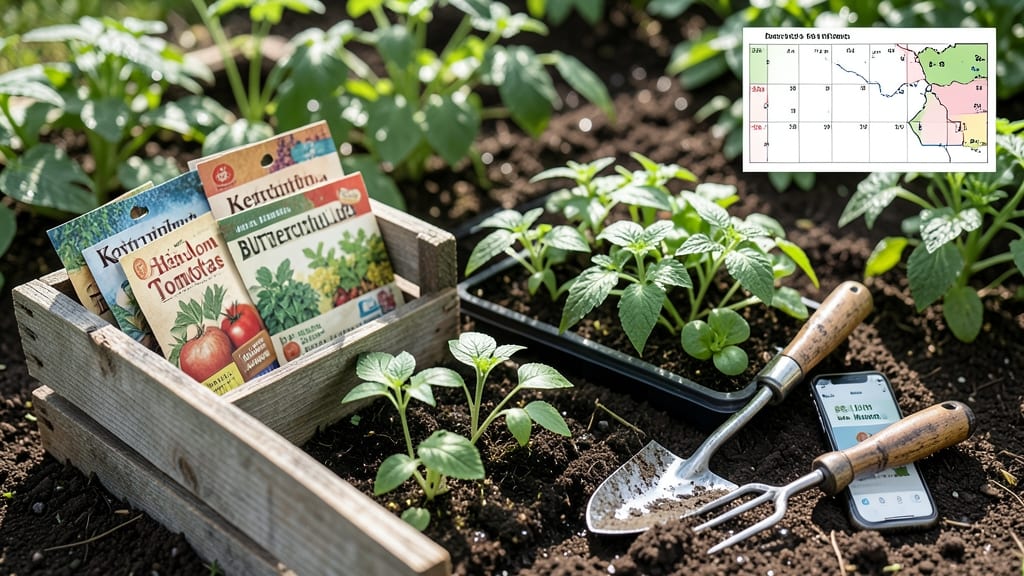 When to Plant a Garden in Kentucky: Frost-Free Deadlines by Zone 7b/8a Varieties
