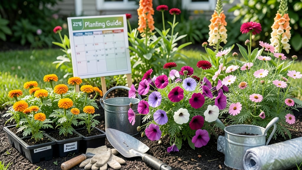 When to Plant Annuals in Zone 5: Spring vs Fall Timing for Zero-Frost Success