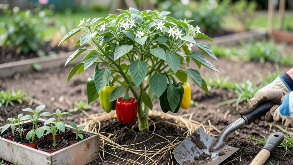 When to Plant Bell Peppers in Alabama: Soil Warmth Triggers for Fast Germination