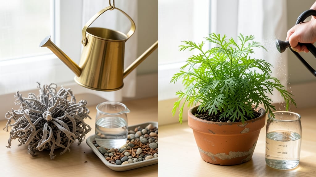 Resurrection Plant Watering: Revival Triggers & Exact Drought Tolerance Limits