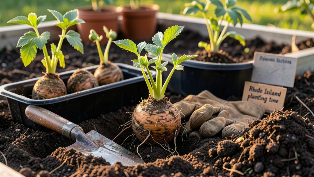 When to Plant Dahlias in Rhode Island: Frost-Free Timeline for Zero-Failure Blooms