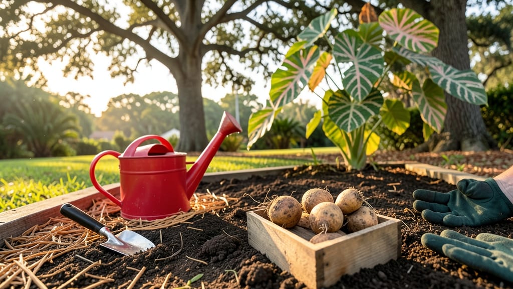 When to Plant Caladium Bulbs in Florida: Spring Heat Wave Escape Guide
