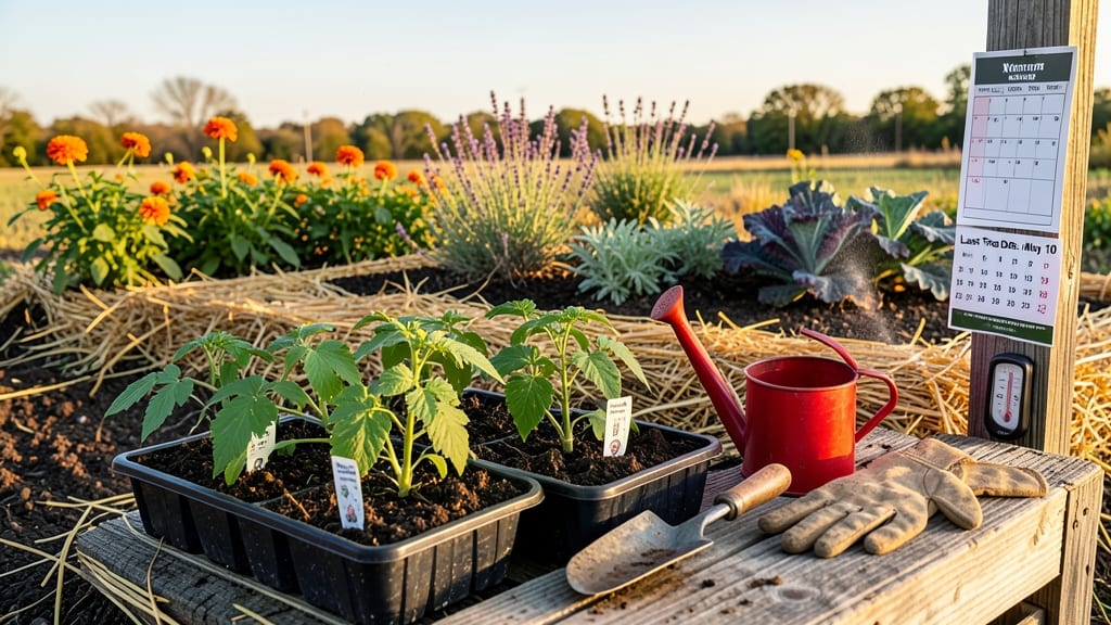 When to Plant Garden in Nebraska: USDA Zone 5b Deadlines for Peak Growth
