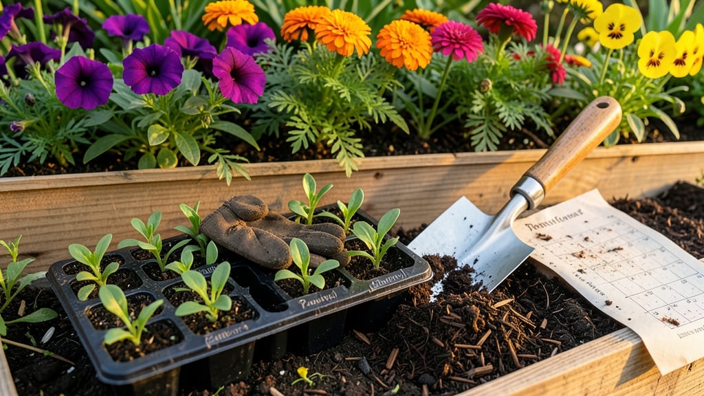 When to Plant Flowers in NJ: USDA Zone 6b-7a Deadlines for Bold Blooms