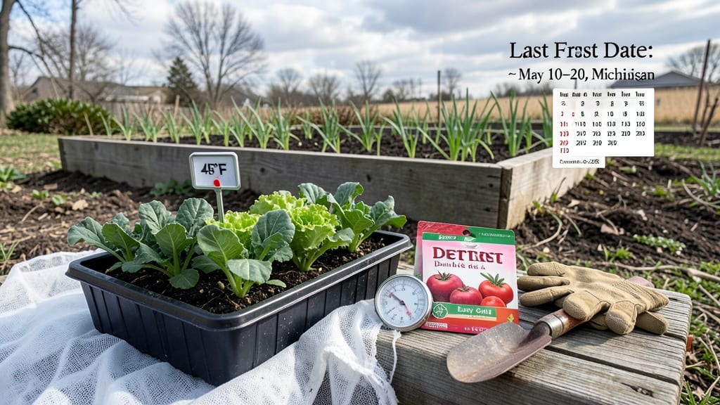 When to Plant Your Garden in Michigan: USDA Zone 6B Timeline for Zero-Frost Success