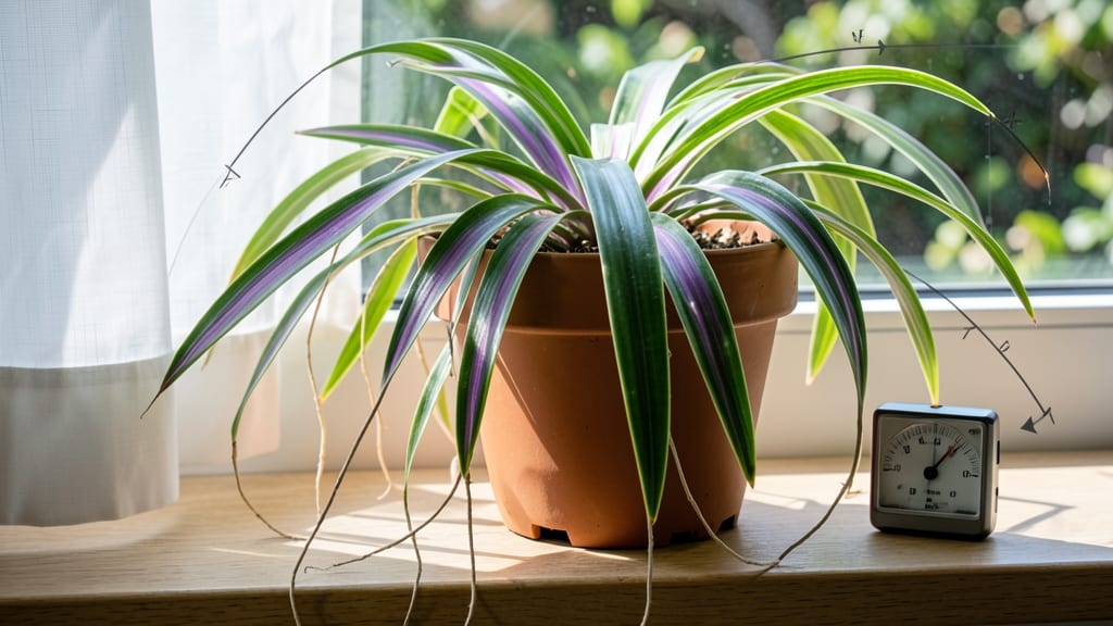 How Much Light Does an Inch Plant Need: Bright Indirect Sunlight Secrets for Lush Growth