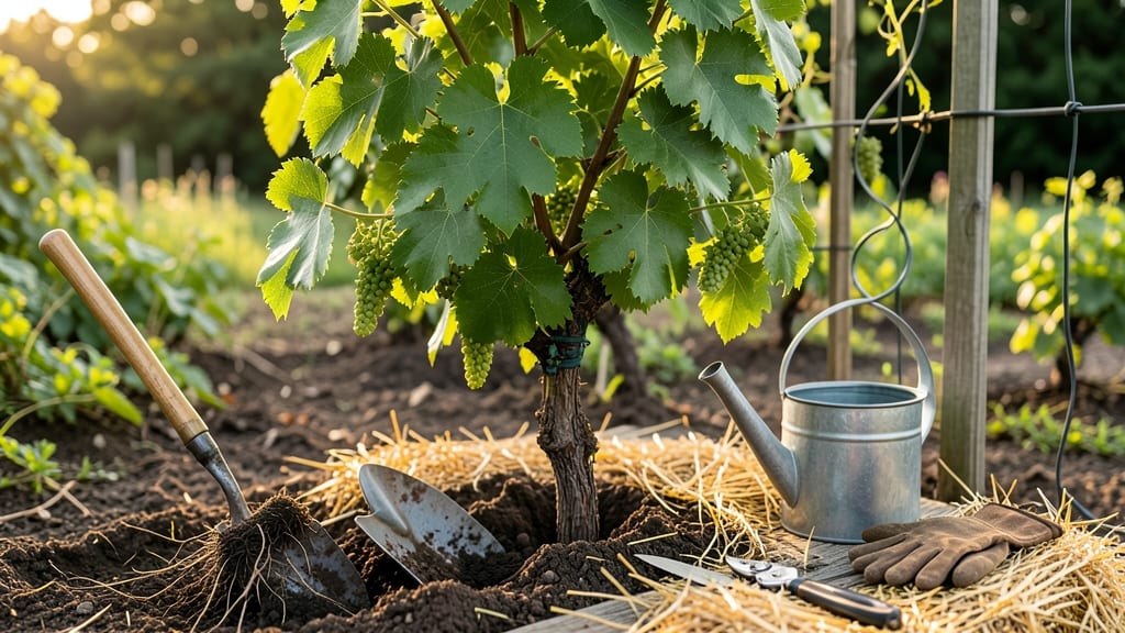 When to Plant Grapes in NC: Frost-Free Heat Zone Map for Variety Success