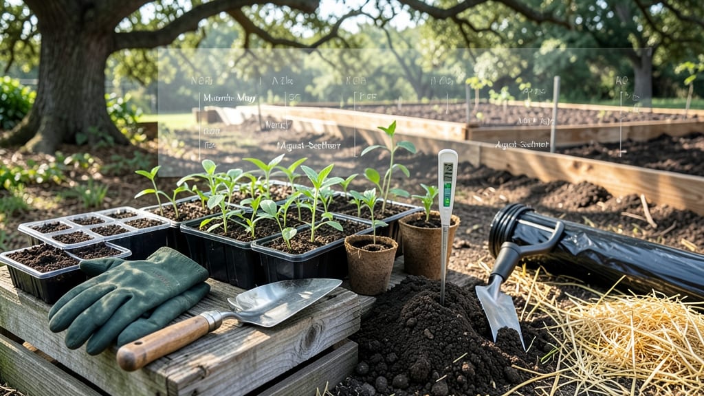 When to Plant a Vegetable Garden in Mississippi: Heat Zone 8A Deadlines by Crop Type