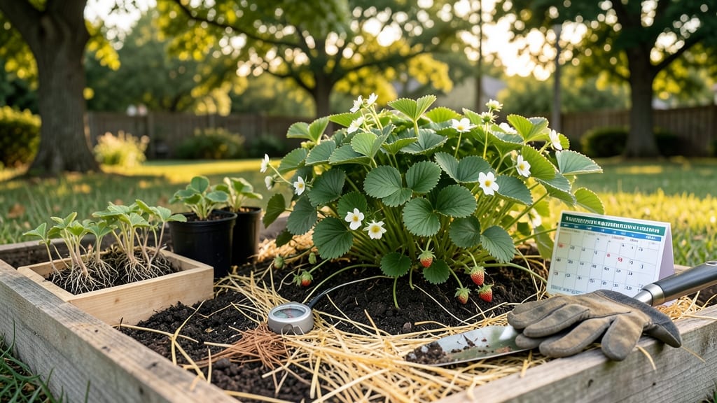When Do You Plant Strawberries in Pennsylvania: Chill-Hour Matching for June-Bearing Varieties