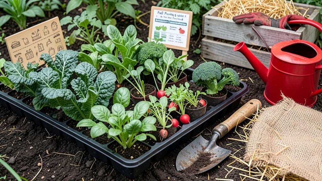 When to Plant Fall Crops in Zone 8: Heat-Tolerant Varieties & Exact Months for Zero-Frost Success