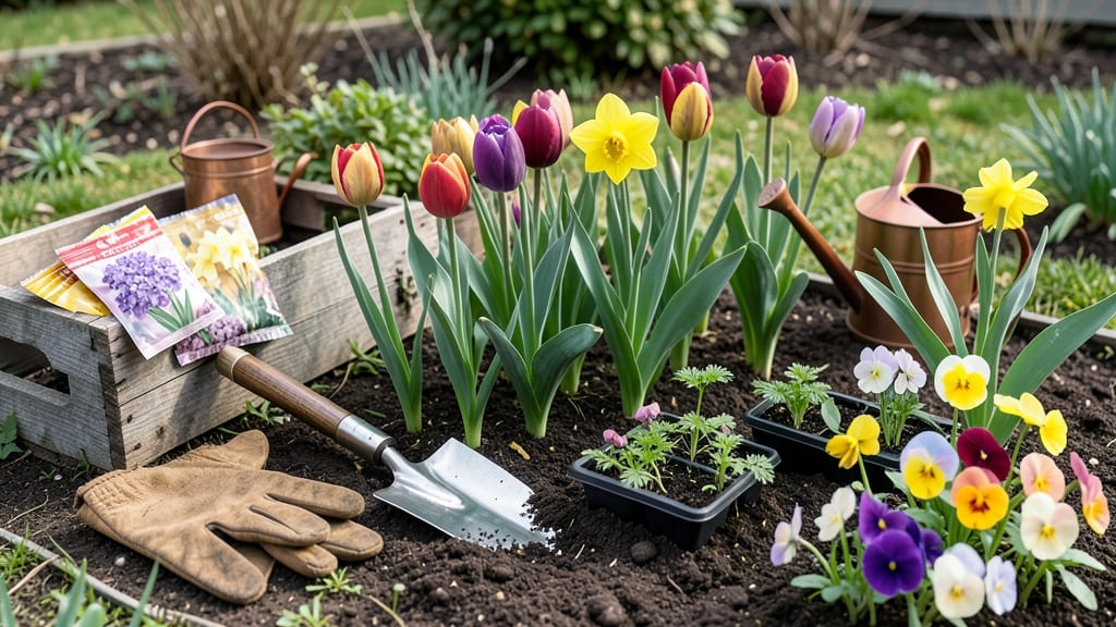 When to Plant Flowers in Spring: Moon Phase Secrets for Stronger Roots