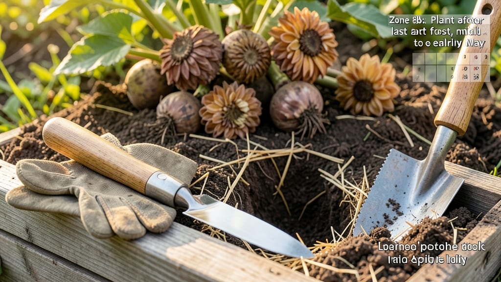 When to Plant Dahlias in Zone 8b: Exact Weeks Before Last Frost for Bold Blooms