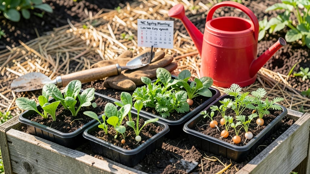When to Plant a Garden in NC: Frost-Free Deadlines by County Heat Zones