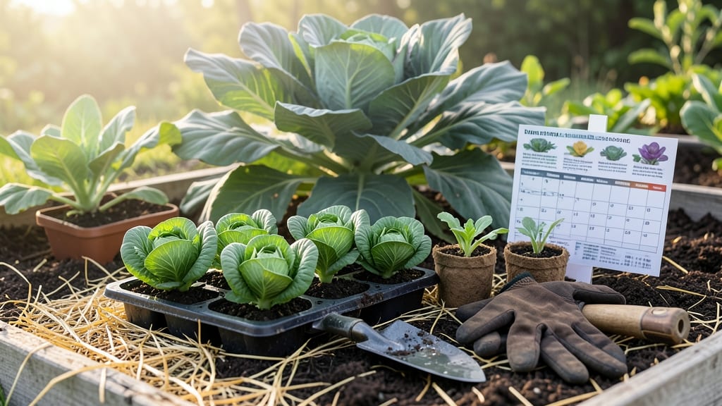 When to Plant Cabbage in Zone 6B: Spring vs Fall Deadlines for Zero-Bolt Harvests
