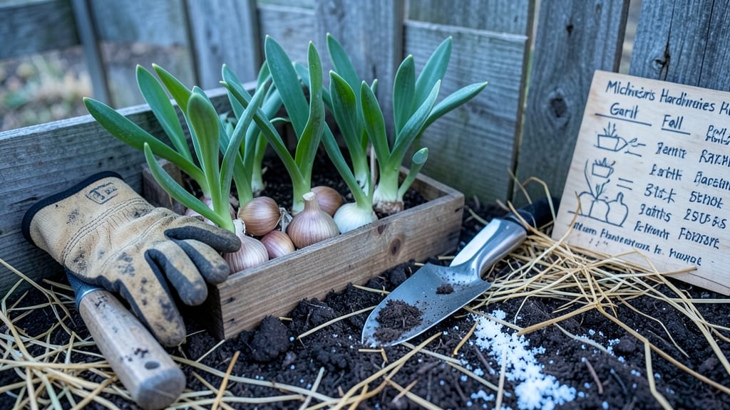 When Should I Plant Garlic in Michigan: Hardneck vs Softneck Timing for Frost-Free Success