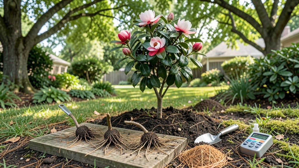When to Plant Camellias in NC: Zone-Specific Months for Blooms All Year