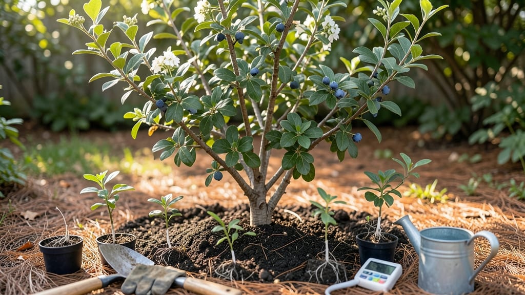 When to Plant Blueberry Bushes in Michigan: Chill-Hour Matching for Sweetest Berries
