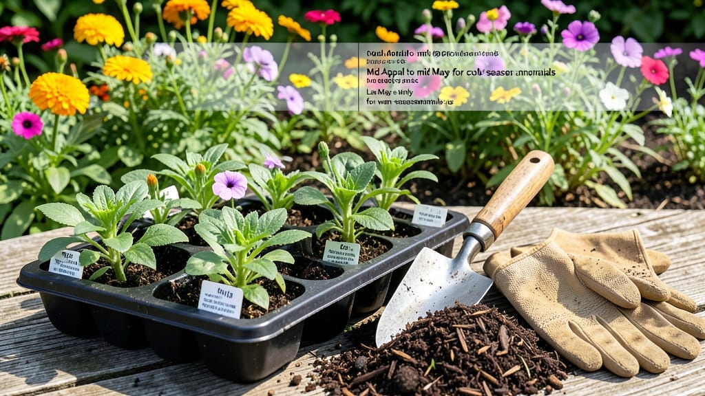When to Plant Annuals in Ohio: Last-Frost Dates by Zone & Fast-Germination Tips