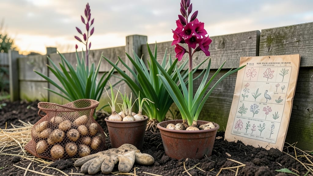 When to Plant Gladiolus Bulbs in California: Heat-Zone-Specific Months for Bold Blooms