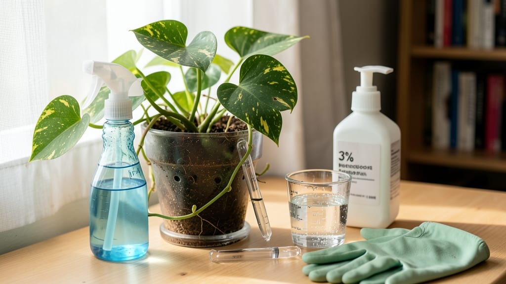 How Much Hydrogen Peroxide in Plant Water: Safe Dilution Ratios for Fungus-Free Growth