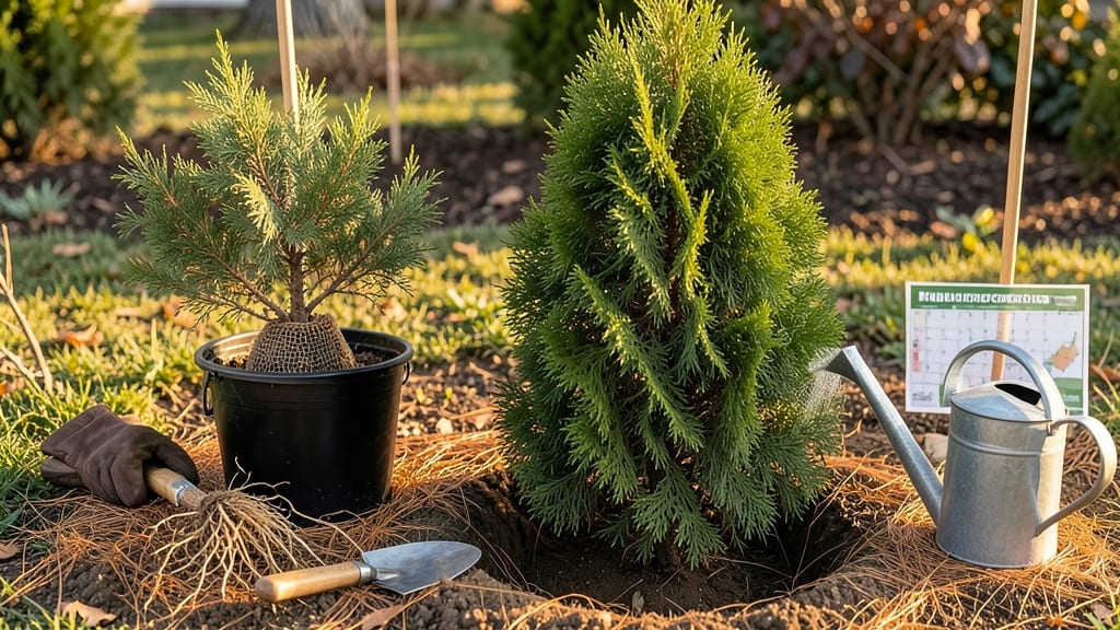 When to Plant Arborvitae in Michigan: Cold-Hardy Timing for Strong Root Growth