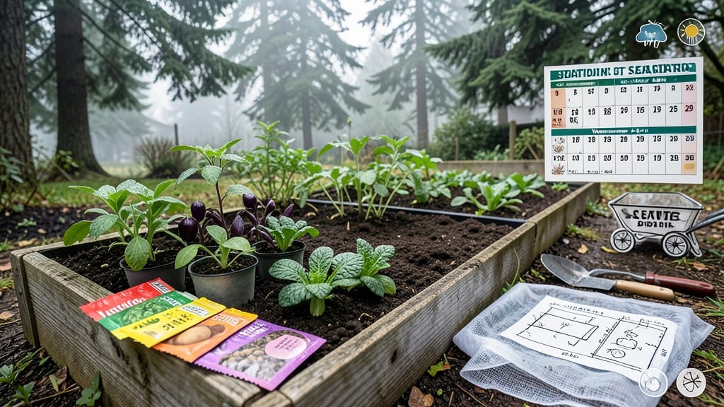 When to Plant a Vegetable Garden in Seattle: Cold-Hardy Starts vs Warm-Season Wait Times